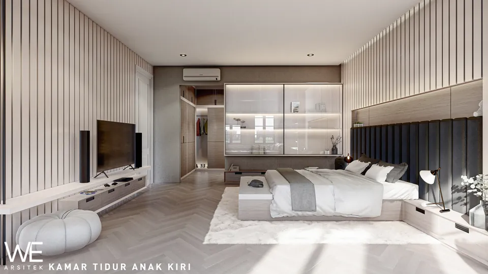 Render 12 dari 35 — P House, Medan — proyek residensial WE Arsitek