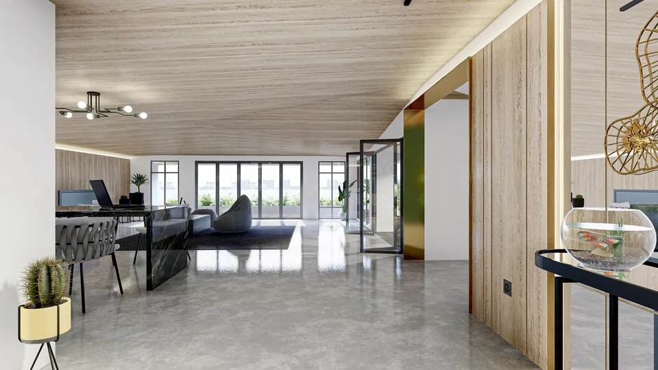 Render 19 dari 35 — P House, Medan — proyek residensial WE Arsitek