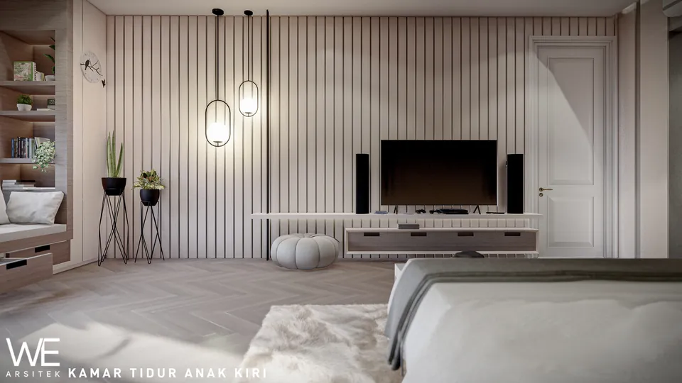 Render 23 dari 35 — P House, Medan — proyek residensial WE Arsitek