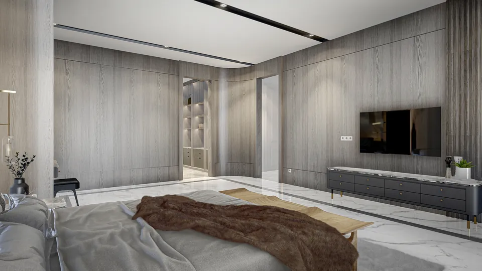 Render 24 dari 35 — P House, Medan — proyek residensial WE Arsitek