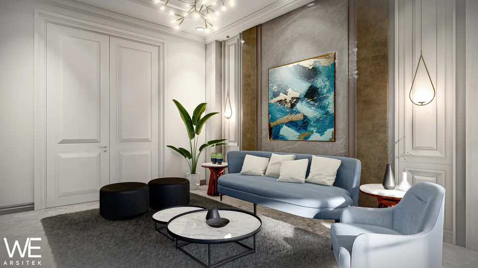 Render 25 dari 35 — P House, Medan — proyek residensial WE Arsitek