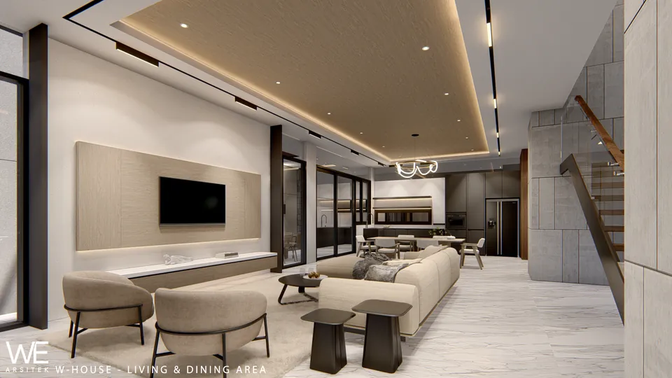 Solusi Arsitektur — W House, Citraland Gama City, Medan — proyek residensial WE Arsitek