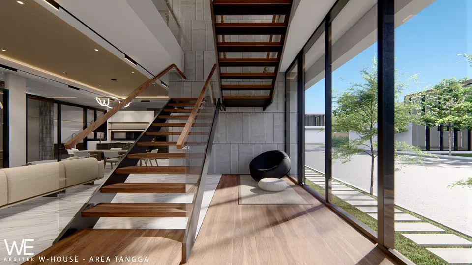 Render 3 dari 18 — W House, Citraland Gama City, Medan — proyek residensial WE Arsitek