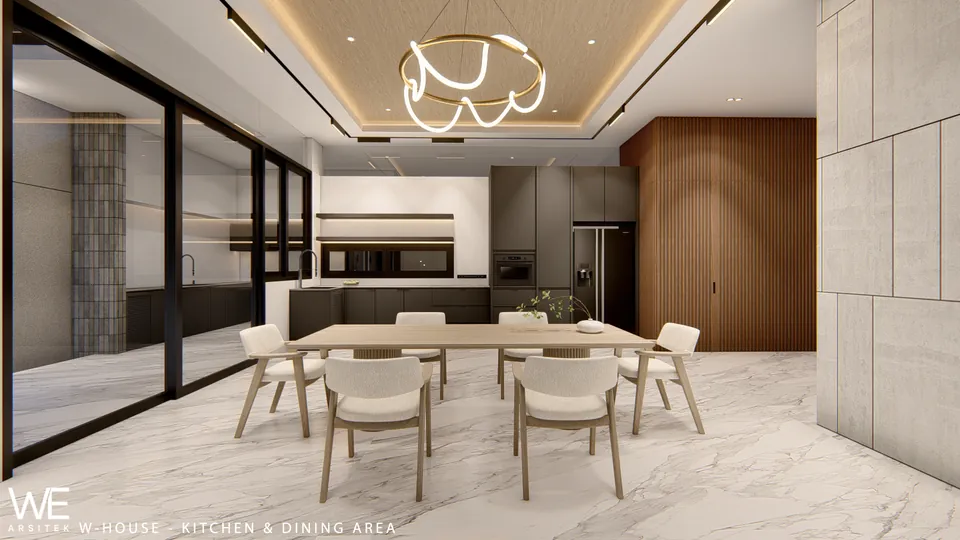 Render 4 dari 18 — W House, Citraland Gama City, Medan — proyek residensial WE Arsitek
