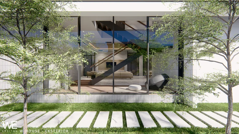 Render 5 dari 18 — W House, Citraland Gama City, Medan — proyek residensial WE Arsitek
