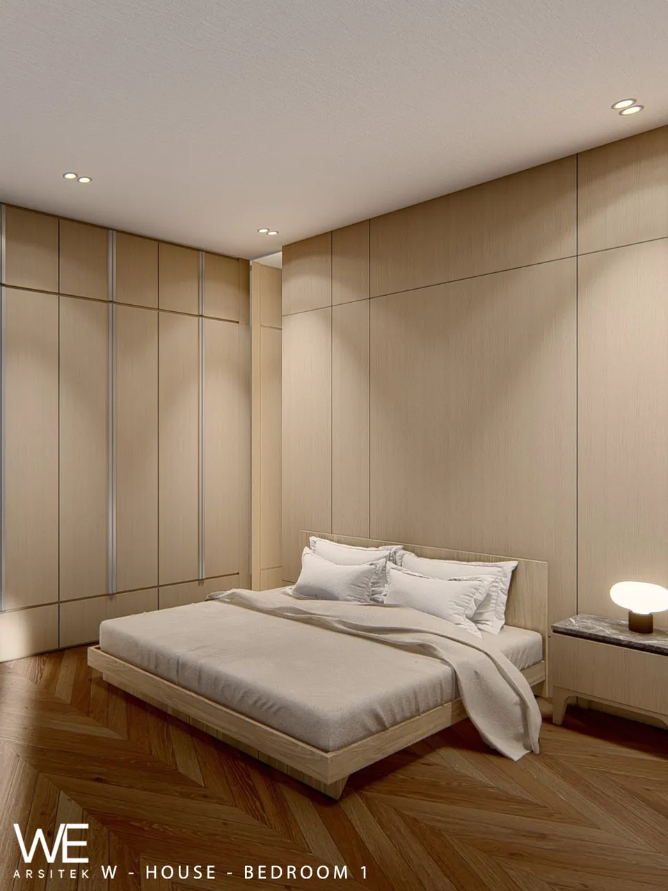 Render 14 dari 18 — W House, Citraland Gama City, Medan — proyek residensial WE Arsitek