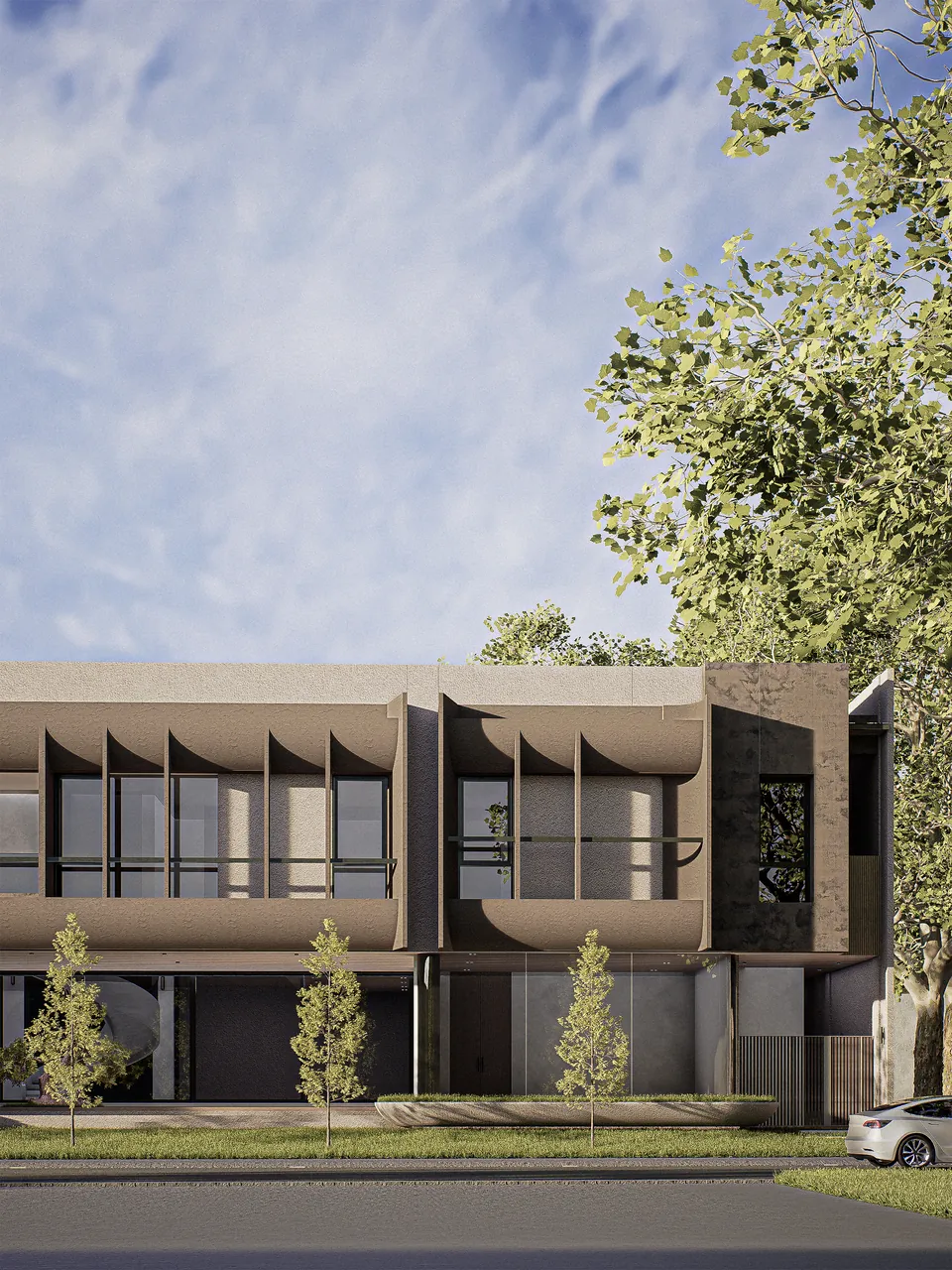 Render 4 dari 50 — WW House, Medan — proyek residensial WE Arsitek