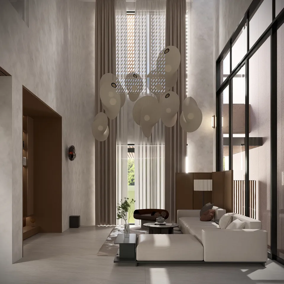 Render 12 dari 50 — WW House, Medan — proyek residensial WE Arsitek