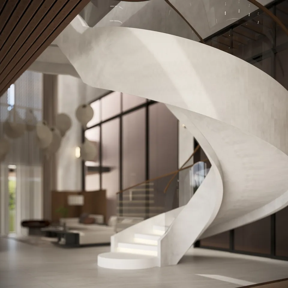 Render 19 dari 50 — WW House, Medan — proyek residensial WE Arsitek