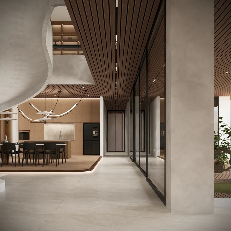 Render 20 dari 50 — WW House, Medan — proyek residensial WE Arsitek