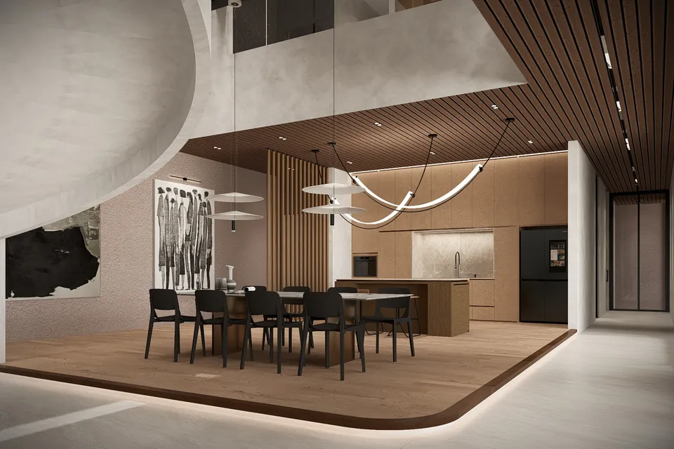 Render 22 dari 50 — WW House, Medan — proyek residensial WE Arsitek