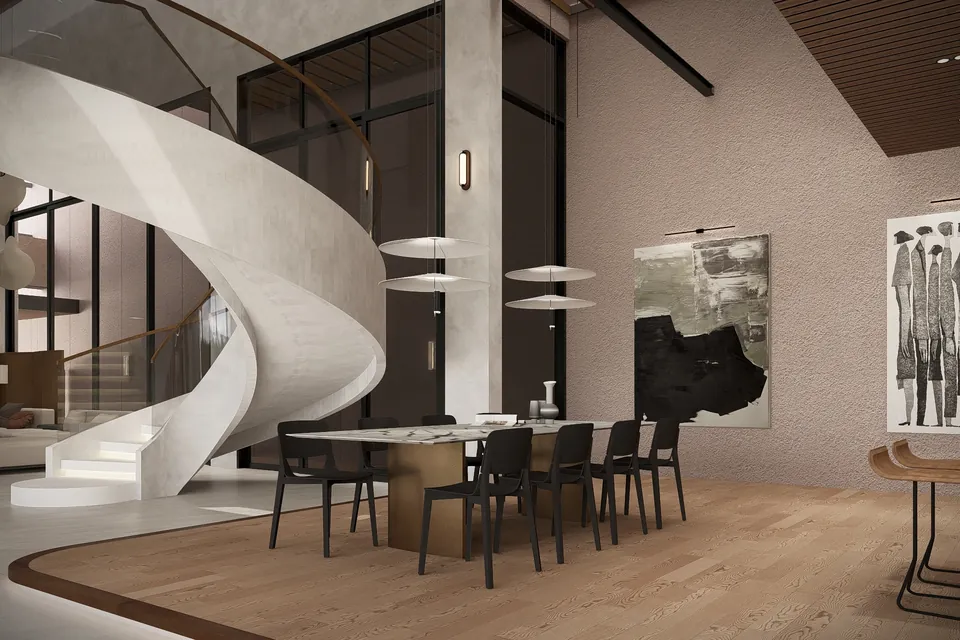 Render 23 dari 50 — WW House, Medan — proyek residensial WE Arsitek