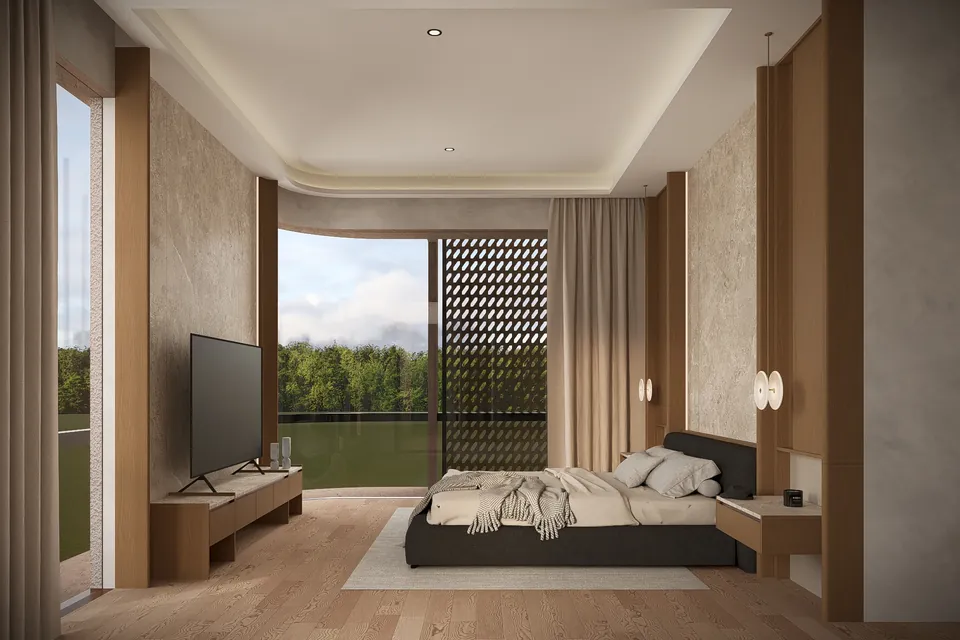 Render 35 dari 50 — WW House, Medan — proyek residensial WE Arsitek