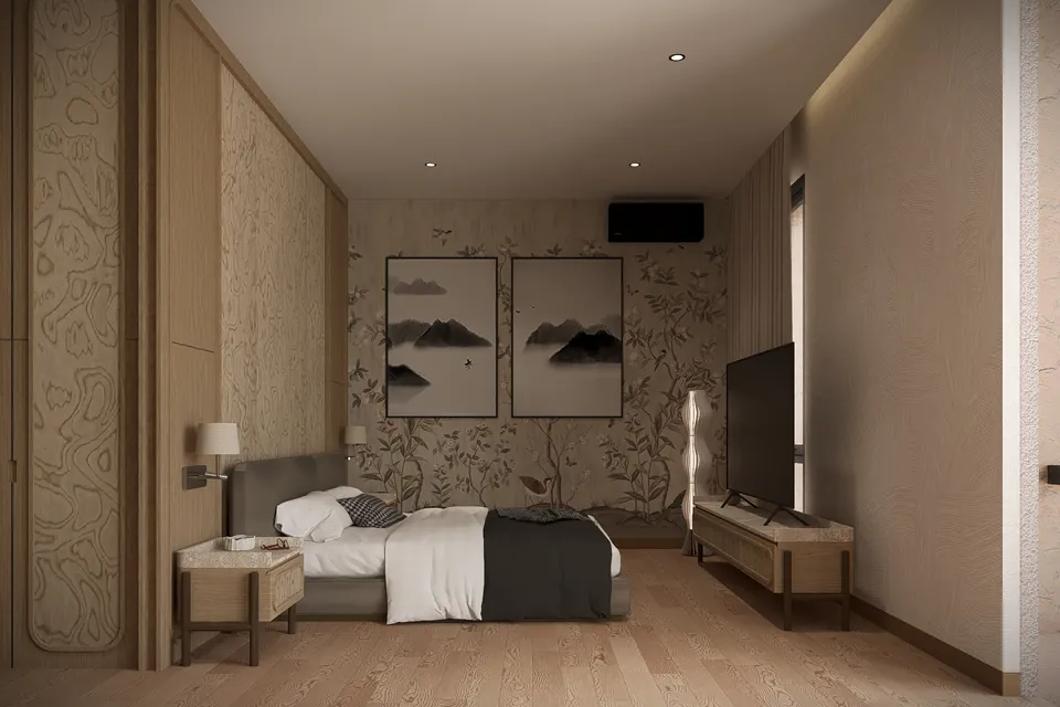 Render 42 dari 50 — WW House, Medan — proyek residensial WE Arsitek