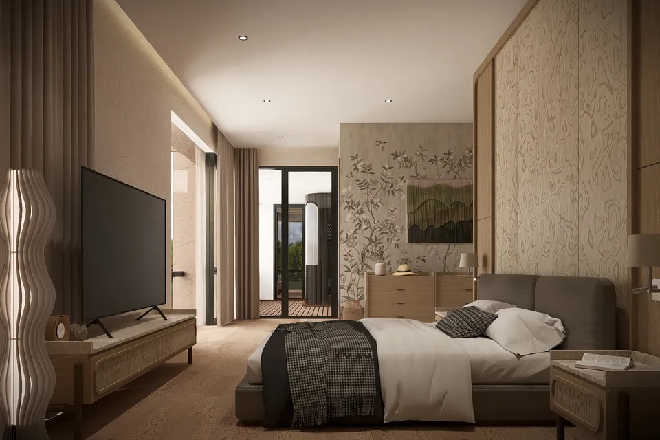 Render 44 dari 50 — WW House, Medan — proyek residensial WE Arsitek