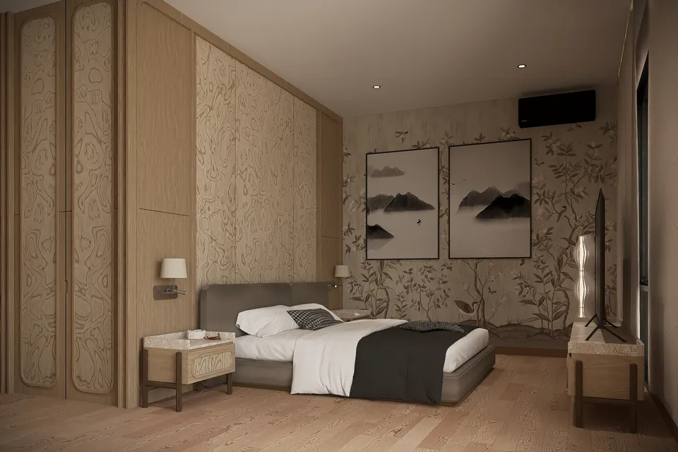 Render 45 dari 50 — WW House, Medan — proyek residensial WE Arsitek