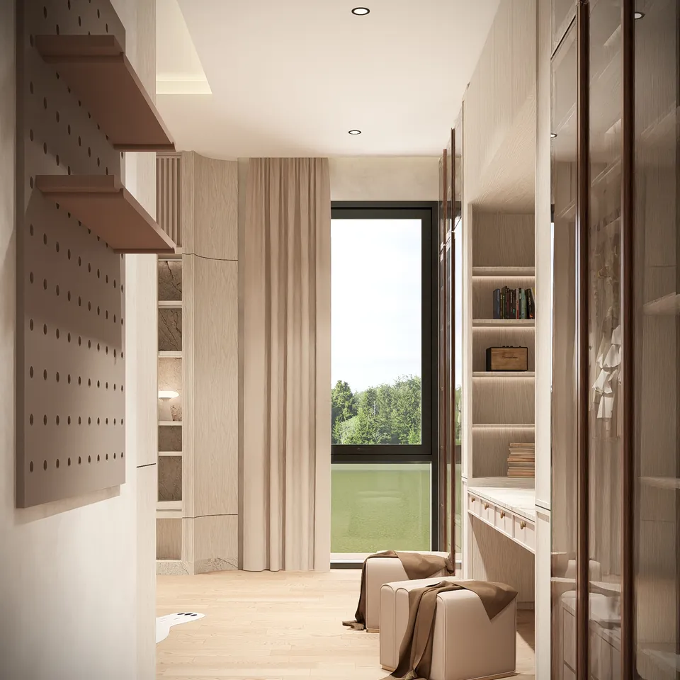 Render 48 dari 50 — WW House, Medan — proyek residensial WE Arsitek